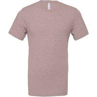 Bella + Canvas Men's Heather Cvc Short Sleeve T-Shirt in Pink | Size: Medium