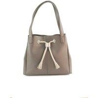 Eastern Counties Leather Men's Keziah Leather Handbag in Taupe