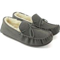 Eastern Counties Leather Men's Joel Suede Moccasins in Grey | Size: 12