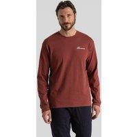 Craghoppers Men's Dillisk II Long Sleeve Top in Red | Size: 2XL