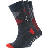 Money Men's Signature Socks (Pack of 3) in Black | Size: 6-11