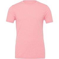 Bella + Canvas Men's Jersey Crew Neck T-Shirt in Pink | Size: Large