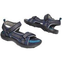 Atlas for Men Men's Zig Zag Navy Sandals | Size: 9