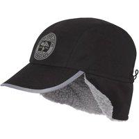 Atlas for Men Men's Microfibre Sherpa Lined Cap in Black | Size: Medium