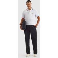 Nautica Men's Atabay Polo Shirt in White | Size: Medium