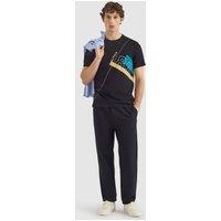 Nautica Men's Kaiwi SS T-Shirt in Black | Size: Large