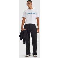 Nautica Men's Koa SS T-Shirt in White | Size: Medium