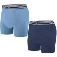 Atlas for Men Men's Stretch Boxer Shorts Pack of 2 in Duck Egg Blue | Size: 3XL