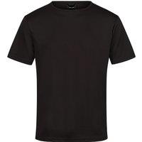 Regatta Professional Men's Reflective Moisture Wicking T-Shirt in Black | Size: 3XL