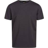 Regatta Professional Men's Reflective Moisture Wicking T-Shirt in Dark Grey | Size: Small