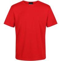 Regatta Professional Men's Reflective Moisture Wicking T-Shirt in Red | Size: XL
