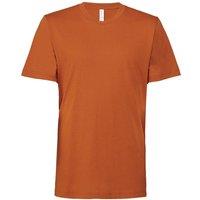 Bella + Canvas Men's Jersey Crew Neck T-Shirt in Amber | Size: XS