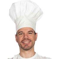 Dennys Men's Tall Chef Hat in White | Size: Small