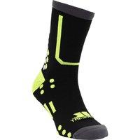 Trespass Men's Dash Cycling Compression Socks in Black | Size: 7-11