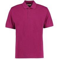 Kustom Kit Men's Klassic Superwash 60C Classic Polo Shirt in Magenta | Size: XS