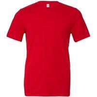 Bella + Canvas Men's Crew Neck T-Shirt in Red | Size: XS
