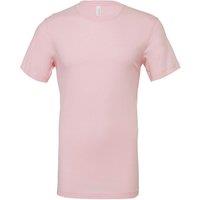 Bella + Canvas Men's Crew Neck T-Shirt in Baby Pink | Size: Small