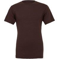Bella + Canvas Men's Crew Neck T-Shirt in Brown | Size: Medium