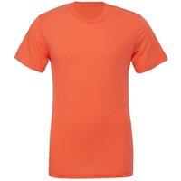Bella + Canvas Men's Crew Neck T-Shirt in Orange | Size: XS