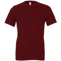 Bella + Canvas Men's Crew Neck T-Shirt in Maroon | Size: Small