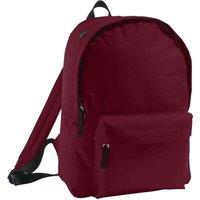 SOL'S Men's Rider Backpack Rucksack Bag in Burgundy