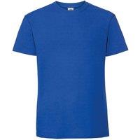 Fruit of the Loom Men's Ringspun Premium T-Shirt in Royal | Size: Large