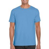 Gildan Men's Soft Style Ringspun T-Shirt in Duck Egg Blue | Size: 2XL