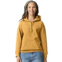 Gildan Men's Softstyle Fleece Midweight Hoodie in Mustard | Size: 2XL