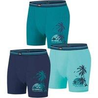 Atlas for Men Men's Stretch Boxer Shorts (Pack of 3) in Navy | Size: 3XL