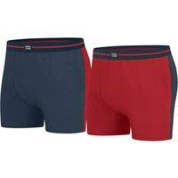 Atlas for Men Men's Boxer Shorts Pack of 2 in Navy | Size: 4XL