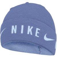 Nike Men's U Knitted Dri-FIT Cuffed Beanie in Blue