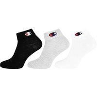 Champion Men's 3-Pack Multicolour Quarter Socks | Size: 6-8