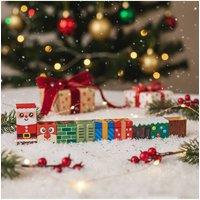 Living and Home Merry Christmas Theme Children Magnetic Building Blocks Toy Set