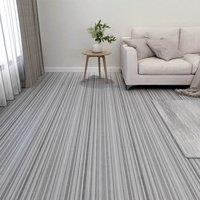 Berkfield Home Self-adhesive Flooring Planks 20 pcs PVC 1.86 m≤ Light Grey