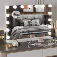 Dprodo 15 Dimmable LED Bluetooth Vanity Mirror in Natural White | Size: 1 Pack