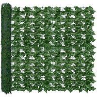 Dprodo Artificial Ivy Leaf Fence Wall Screen in Green | Size: 1 Pack