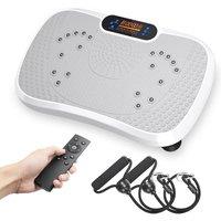 Dprodo Power Vibration Plate Exercise Machine in White | Size: 10kg