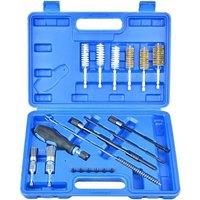 VOGREX 25PCS Diesel Injector Seat Brush Engine Cleaner Tool Kit | Size: 1000mm x 400mm
