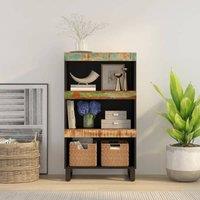 Berkfield Home Side Cabinet 60x33x107 cm Solid Wood Reclaimed | Size: 60 x 33 x 107 cm