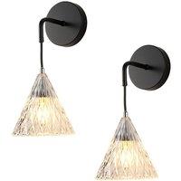 Garwarm 16cm Iron Armed Sconce (Set of 2) in White