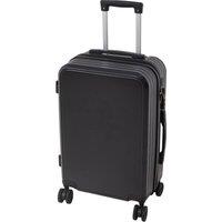 SHEONLY 21 inch Suitcase with Combination Lock & USB Charging Port in Black