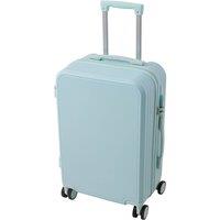 SHEONLY 21 inch Suitcase with Combination Lock & USB Charging Port in Blue