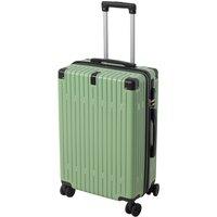 SHEONLY 22-inch Hard Shell Travel Suitcases in Green