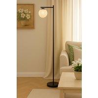 Living and Home Modern Floor Lamp in Black