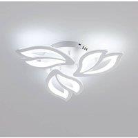 Pheashine Modern Acrylic LED Ceiling Light 40W White, 6500K, Living Room, Indoor in White