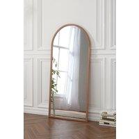 Yearn Mirrors Kimpton Oak Full Length Arched Wall Mirror in Natural
