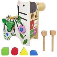 Teamson Kids Zebra Learn & Play Activity Centre with Xylophone