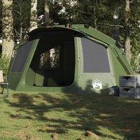 Berkfield Home Fishing Tent 5-Person Olive Green Waterproof