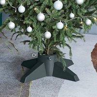 Berkfield Home Christmas Tree Stand Green 55.5x55.5x15 cm