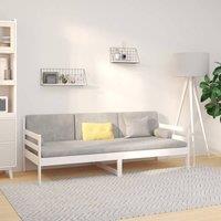 Berkfield Home Day Bed White 80x200 cm Solid Wood Pine